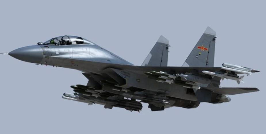 AVIACIÓN DE LA REPÚBLICA POPULAR CHINA Chinese_PLA_J-16D_electronic_warfare_jet_to_fly_at_Airshow_China_2021