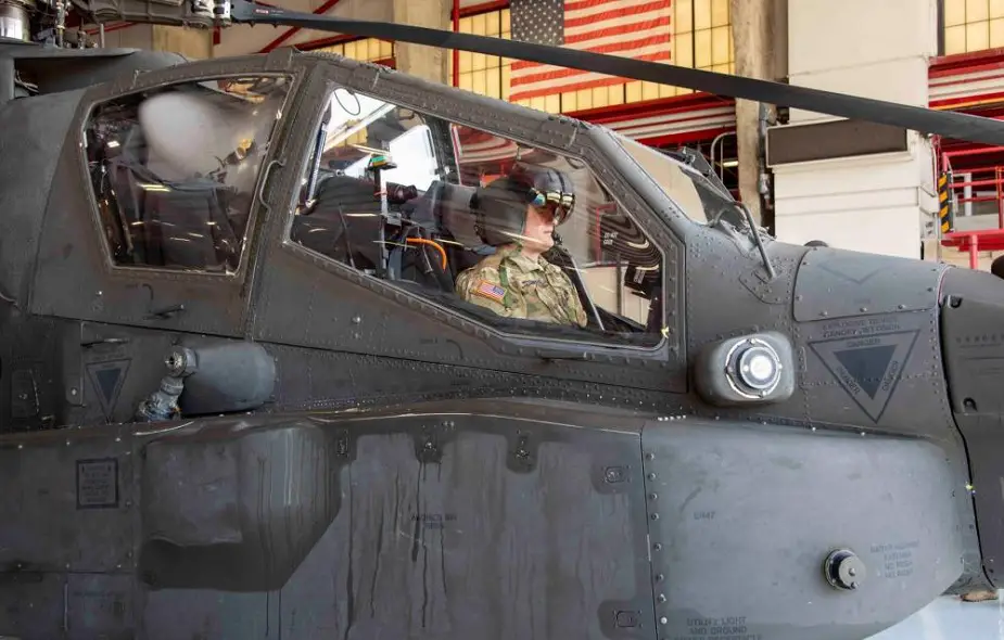 US Army carried out flight tests with new HMD for AH 64E Apache helicopter