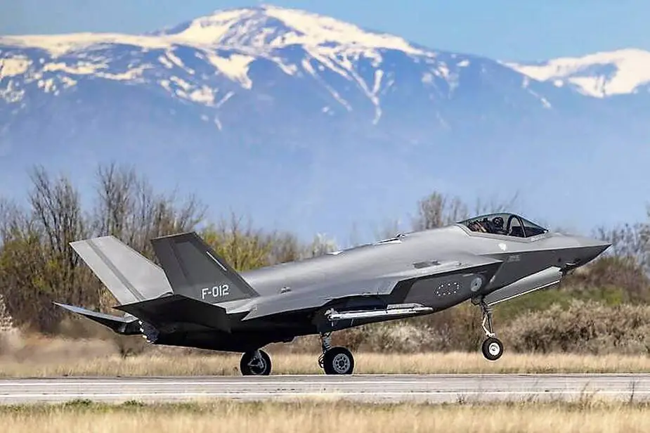 Netherlands Air Force deploys F 35s in Bulgaria for air policing task