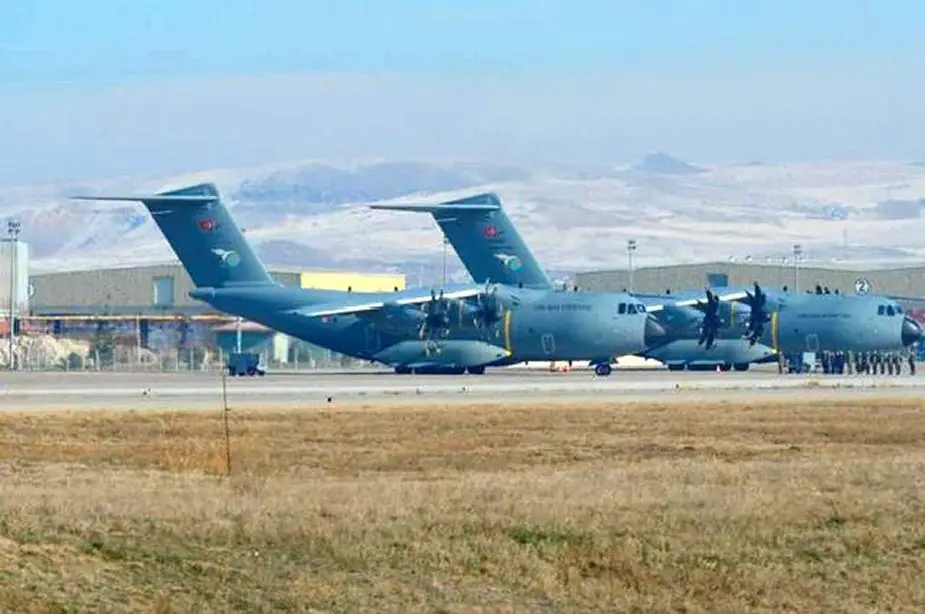 Turkey send two A400M military transport aircraft to Ukraine