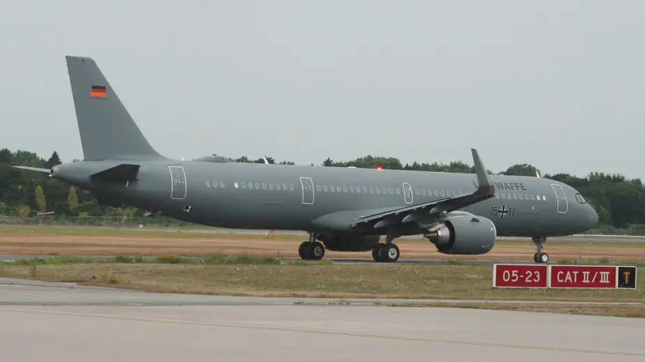Delivery of the second Airbus A321LR to the German Air Force 03