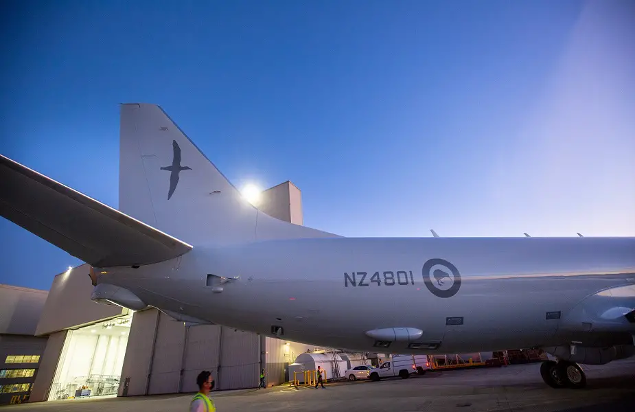First flight for Royal New Zealand Air Force P 8A Poseidon 02