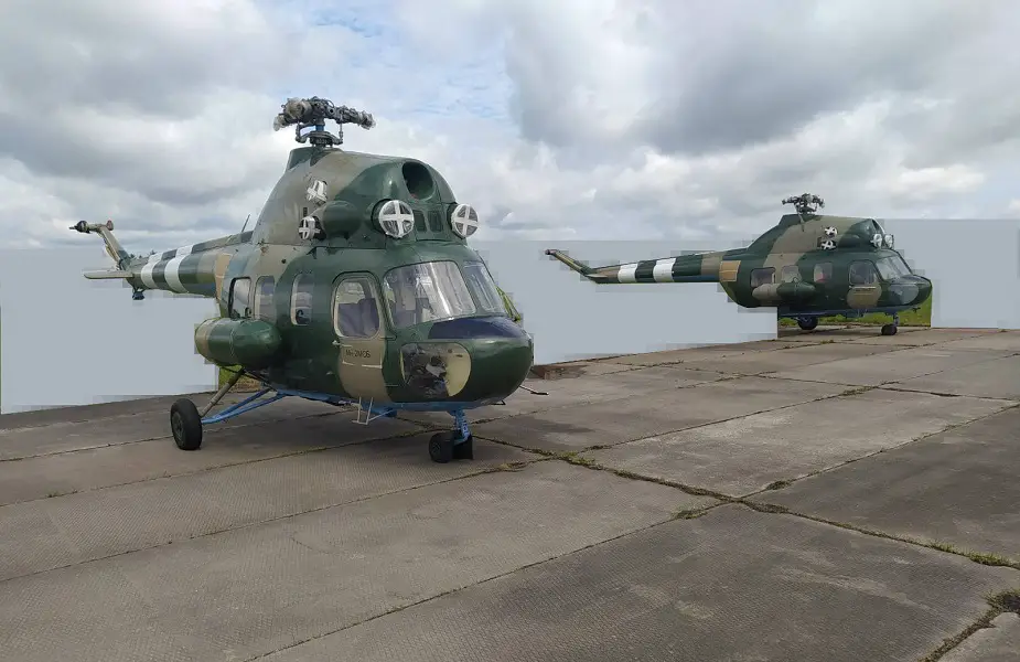 Latvia has delivered Mi 17 and Mi 2 helicopters to the Ukrainian army