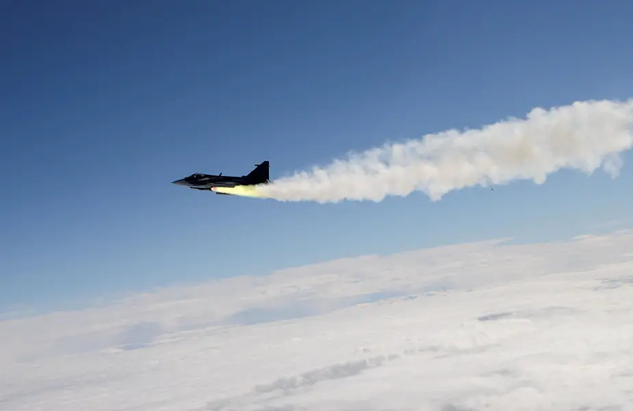 Successful Meteor live firing with Gripen E 02