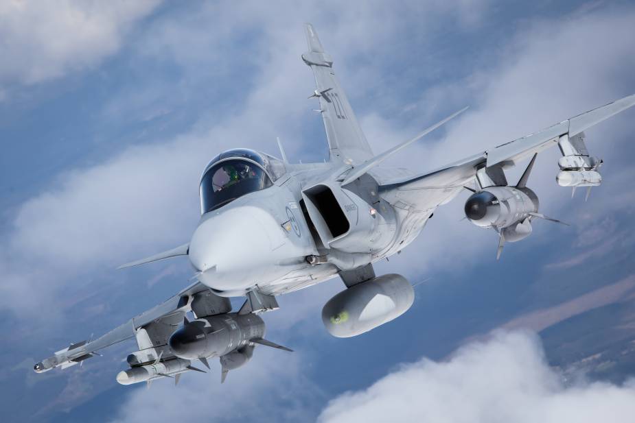 Saab to upgrade Gripen C D fighters of Swedish Air Force