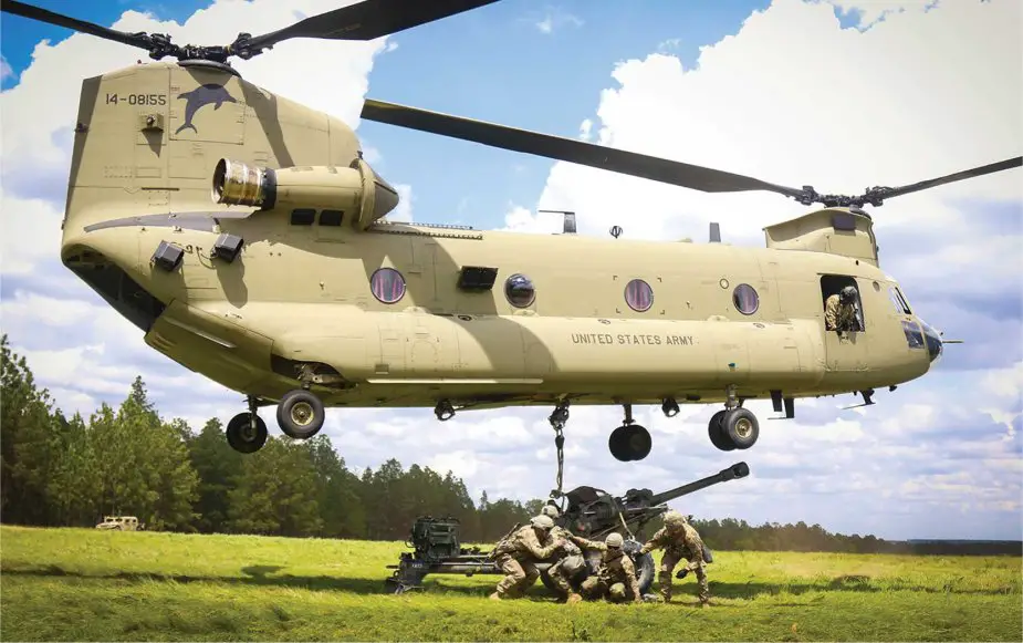 Spain receives first remanufactured CH 47 Chinook helicopter