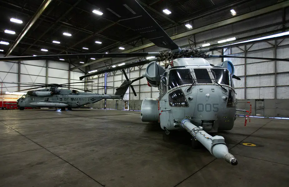 US Marine squadron officially transitions to CH 53K King Stallion 01