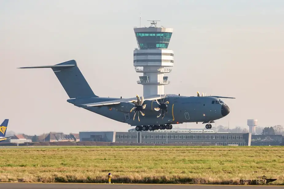 Belgium receives its sixth Airbus A400M 04