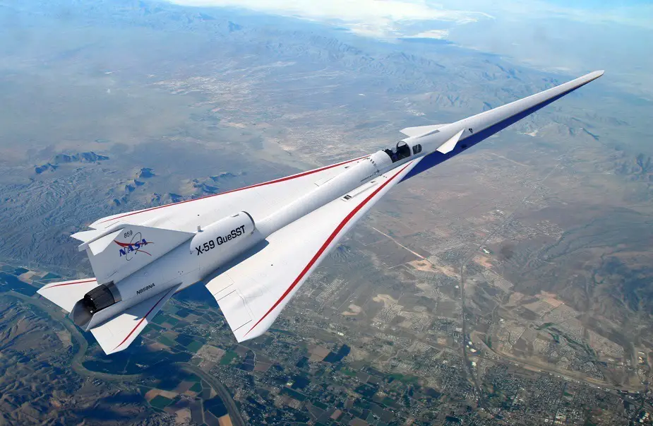 NASA simulator for X 59 Quiet SuperSonic Technology aircraft receives upgrade 01
