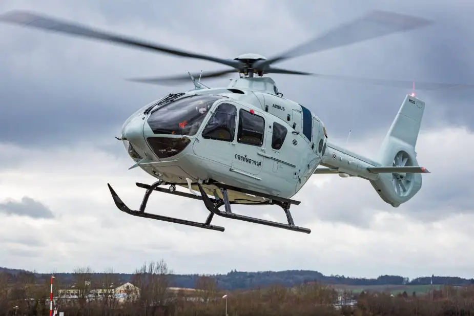 Royal Thai Air Force receives second batch of Airbus H135 training helicopters