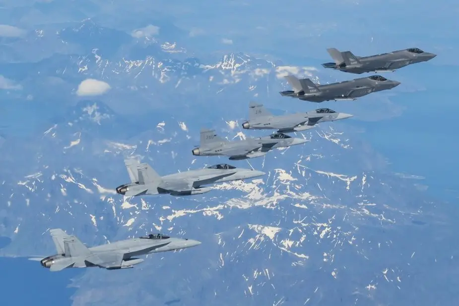 NATO conducts drills in Norway with Sweden and Finland Air Forces