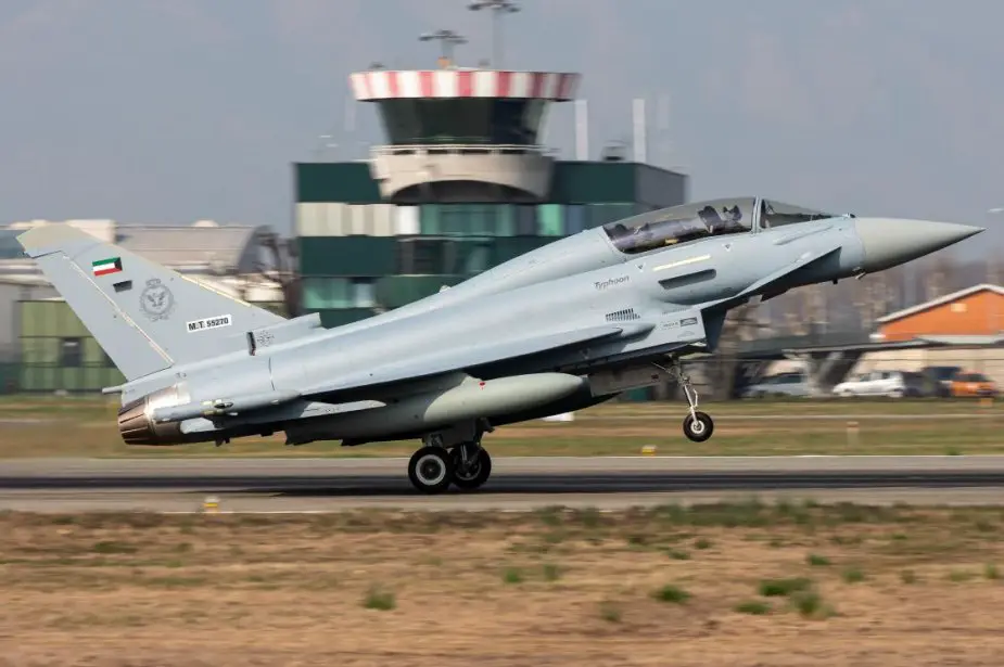 Kuwait receives third and fourth Eurofighter Typhoon from Leonardo