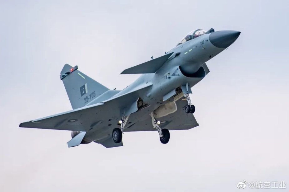 Pakistan receives first batch of Chinese J 10 CE fighter jets