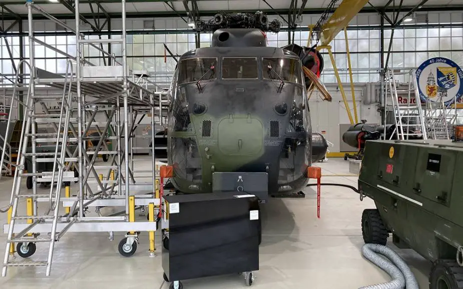 Rheinmetall providing support and maintenance for German Air Force CH 53G transport helicopters