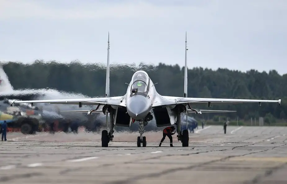 Russian MiG 29 and Su 30SM fighter jets conduct exercise in Armenia