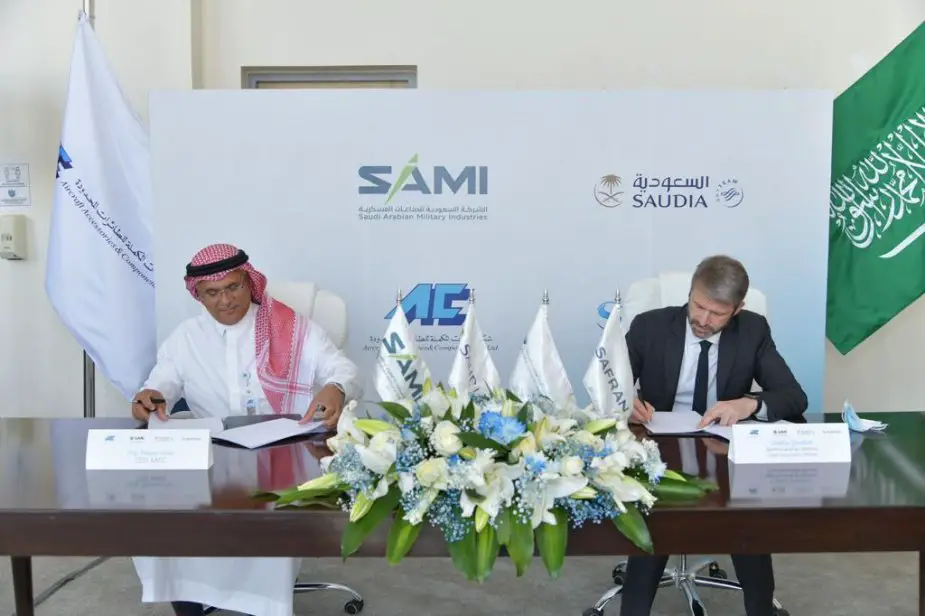 Safran signs a partnership with Saudi Arabian Military Industries
