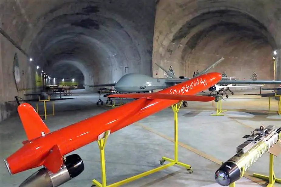 Iranian Army unveils underground drone facility 3
