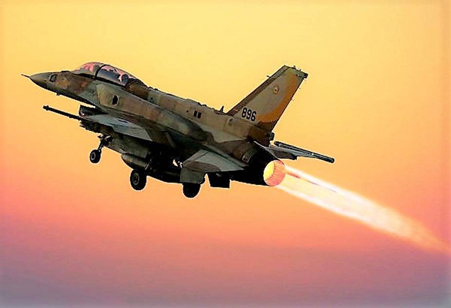 Israeli F 16 fighters targeted by Russian S 300 air defense missiles over Syria 1