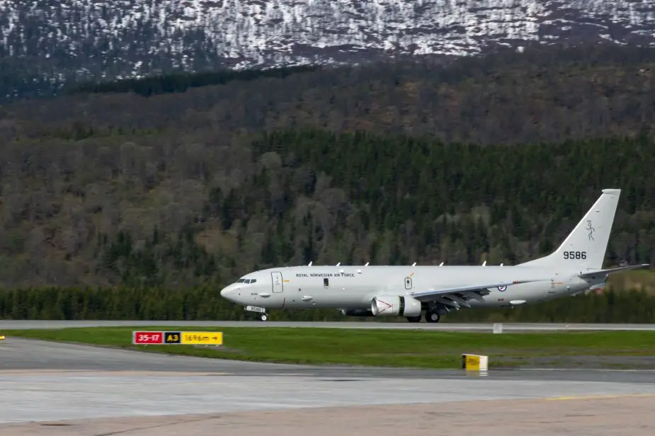Royal Norwegian Air Force receives third P 8 Poseidon maritime patrol aircraft