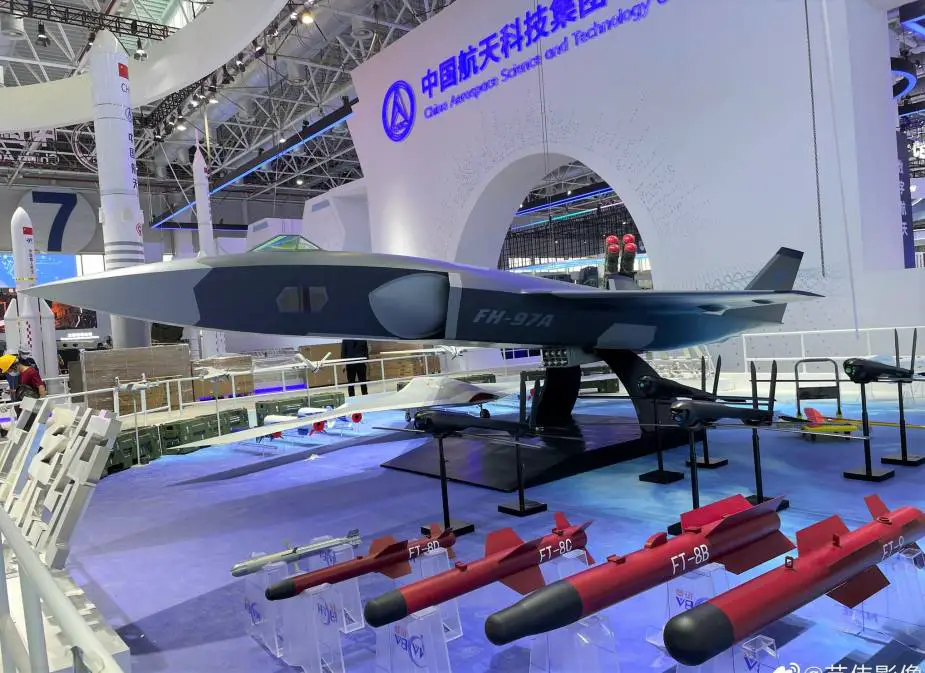 Airshow China 2022 CASC unveils FH 97A loyal wingman autonomous drone 1