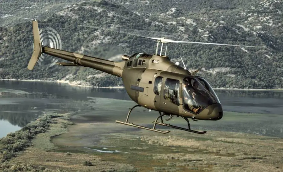 SOFEX 2022 Jordanian Air Force orders Bell 505 helicopters for training 2