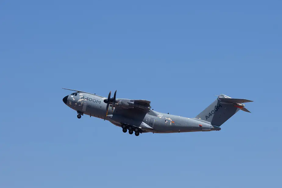Airbus A400M first test flight with Sustainable Aviation Fuel 03