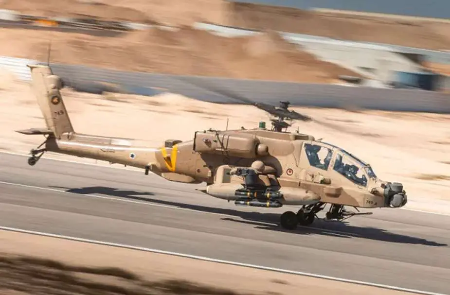 Israeli AH 64D Apaches destroy Hamas bunkers with special Hellfire missiles 2