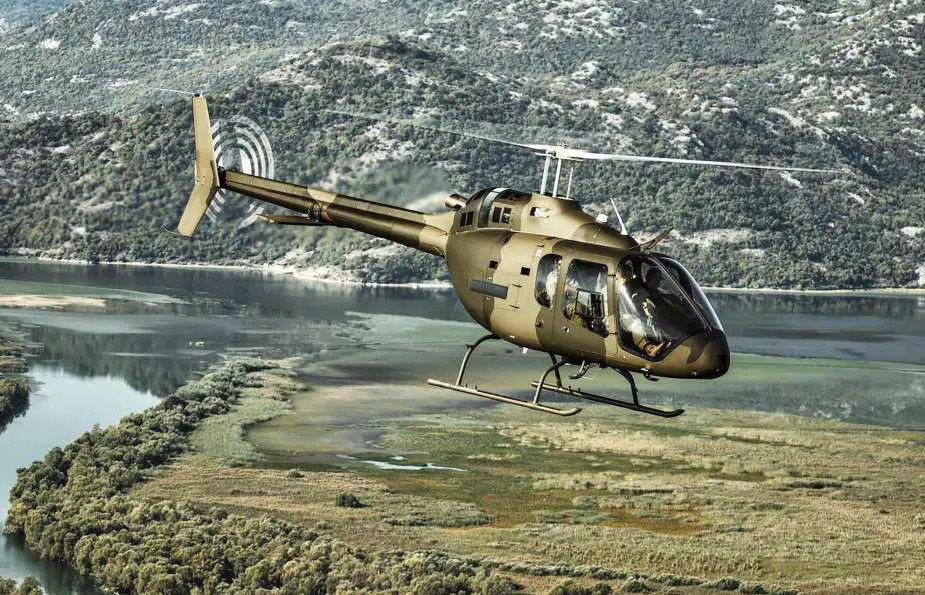 Royal Jordanian Air Force receives first of 10 Bell 505 helicopters