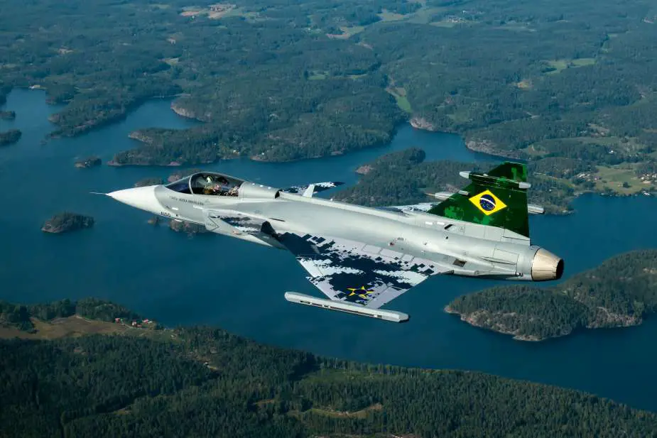 Brazil Plans to Acquire 34 Additional JAS 39 Gripen EF Fighter Aircraft 925 001