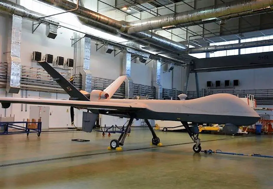 Polish Air Force receives leased MQ A9 Reaper drones from General Atomics
