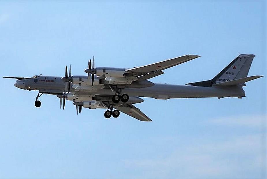 Upgraded Russian Tu 95MSM strategic bomber successfully completes another test flight 1