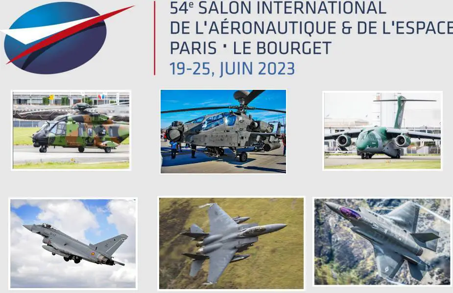 54th International Paris Airshow 2023 SIAE 2023 List of military aicraft helicopters and UAVs on display