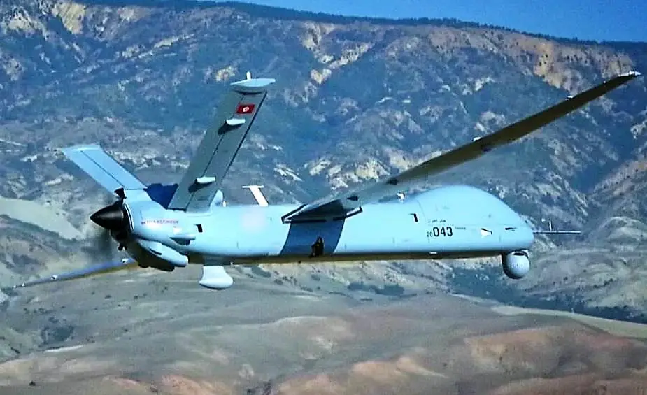 Tunisian Air Force gets 2 additional Turkish made TAI Anka UAVs 1