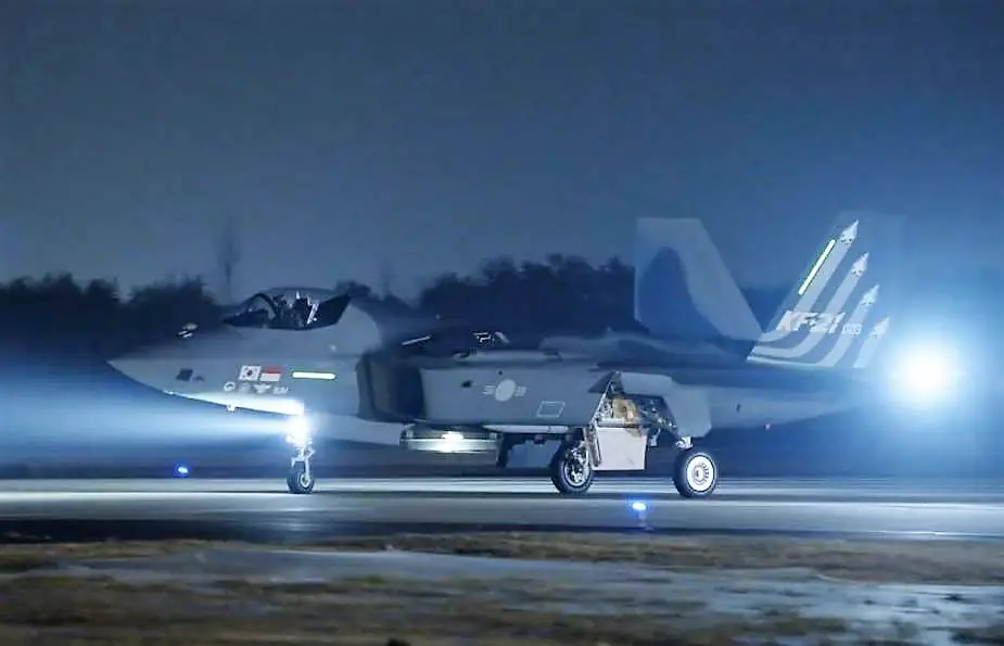 South Korean KF 21 Boramae fighter prototypes perform first nighttime flights