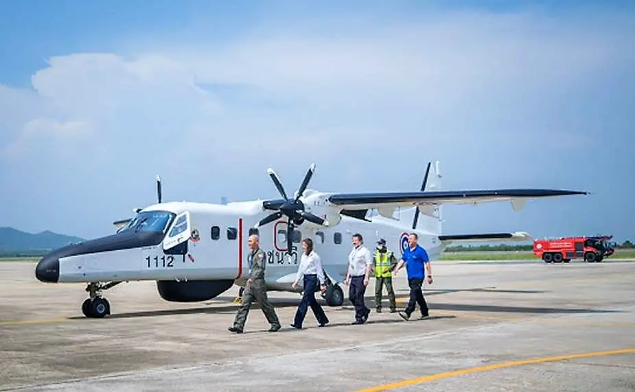 Royal Thai Navy receives second modernized Do 228 maritime reconnaissance aicraft