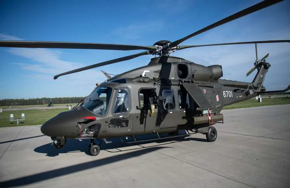 Polish Army integrates its first Leonardo AW149 multi role helicopter 925