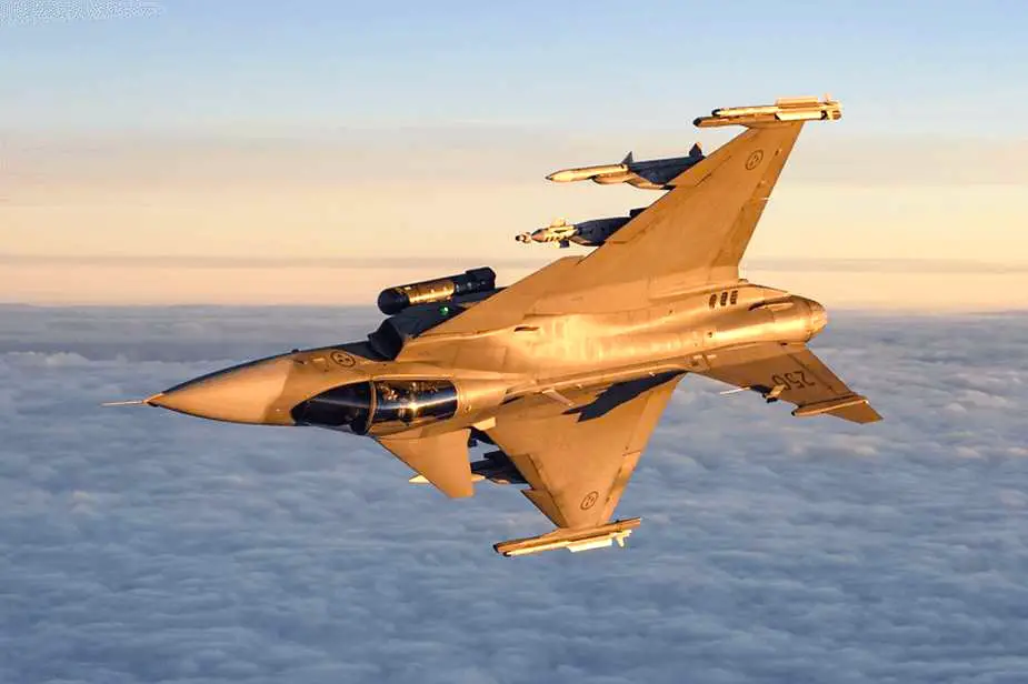 Saab to upgrade Swedish Air Force JAS Gripen CD fighters