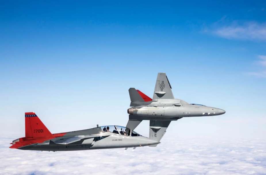 USAF modernizes training fleet with first T 7A Red Hawk 925
