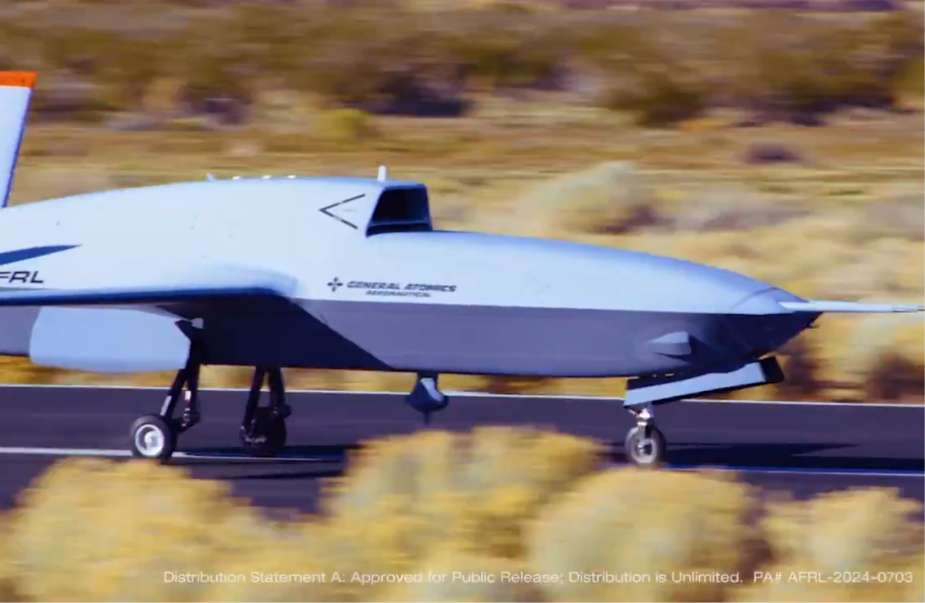 General Atomics unveils XQ 67A sensing drone for US Air Force 925 001