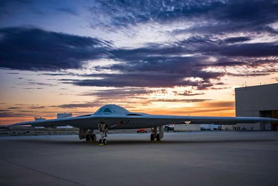 B 21 Raider stealth strategic bomber completes its second confirmed flight 925 001