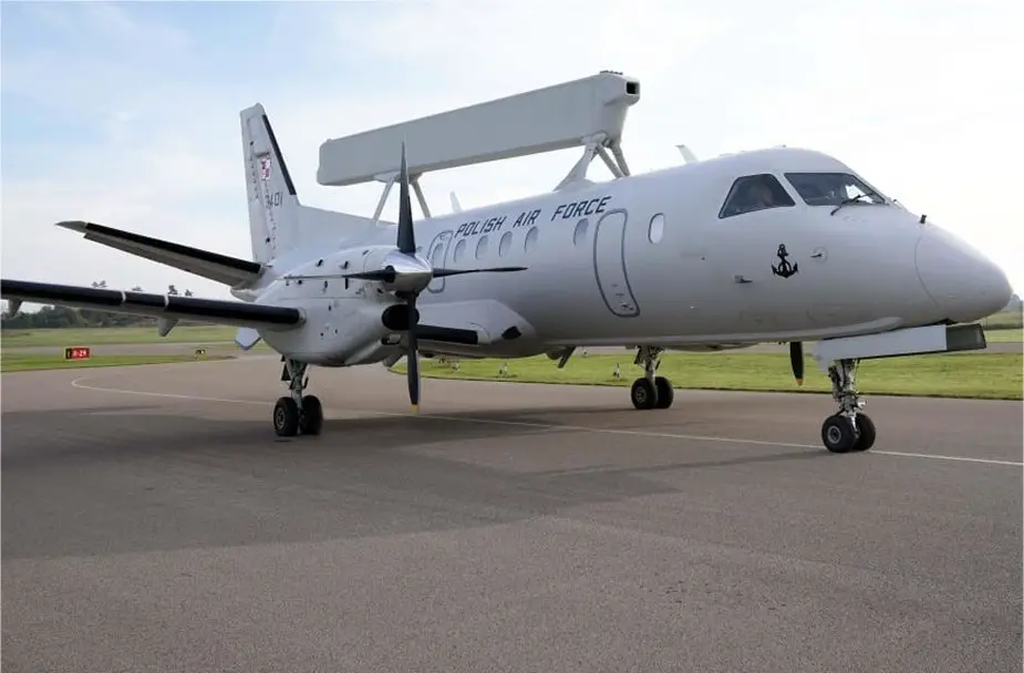 Poland receives First Saab 340 early airborne surveillance aircraft