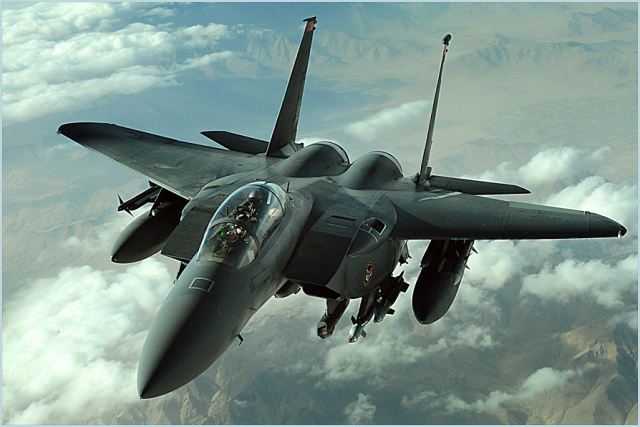F-15E Strike Eagle air-to-ground attack fighter aircraft technical data sheet specifications intelligence description information identification pictures photos images video Boeing United States American US USAF Air Force aviation aerospace defence industry military technology
