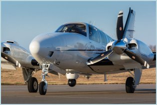 Baron G58 ISR reconnaissance aircraft technical data sheet specifications intelligence description information identification pictures photos images video US USAF United States American Air Force Beechcraft aviation aerospace defence industry military technology